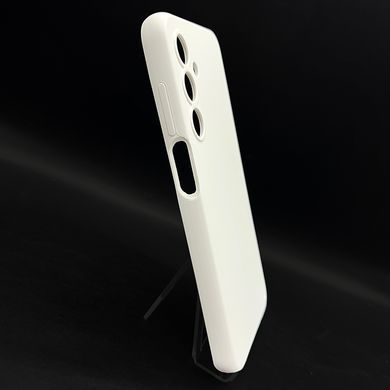 Силіконовий чохол Full Cover Lakshmi для Samsung A16 white (AAA) Full Camera без logo
