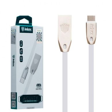 USB кабель Inkax CK-62 Type-C 2.1A 1m white