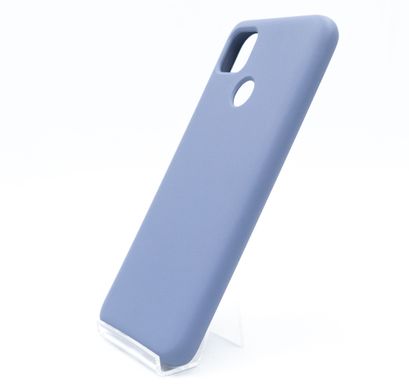Силиконовый чехол Full Cover для Xiaomi Redmi 9C charcoal grey без logo