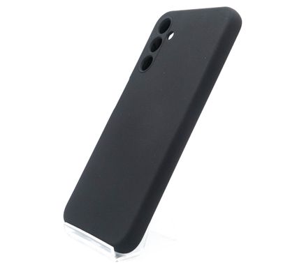 Силіконовий чохол SMTT для Samsung A24 black Full Camera з мікрофіброю