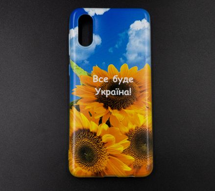 Силіконовий чохол MyPrint для Samsung A02 Все буде Україна (сонях), clear
