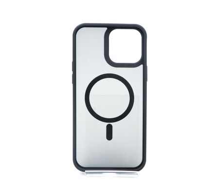Чохол TPU+PC Metal Buttons with MagSafe Colorful для iPhone 12 Pro Max black