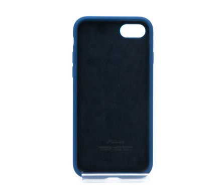 Силиконовый чехол Full Cover для iPhone SE 2020 navy blue