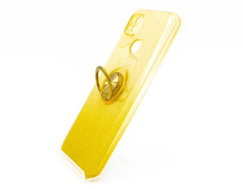 Силіконовий чохол SP Shine для Xiaomi Redmi 9C yellow ring for magnet