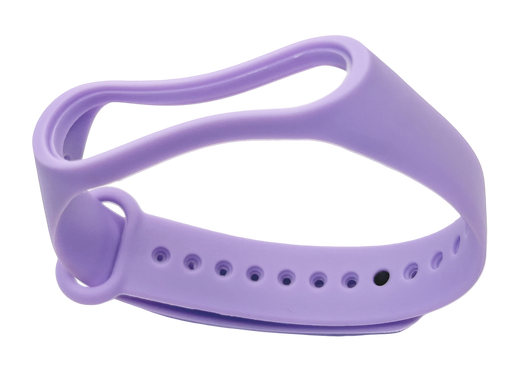 Ремінець Silicone Xiaomi MI Band 5 elegant purple (lilac)