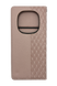 Чехол книжка Deluxe для Xiaomi Redmi Note 14 Pro 4G pink sand