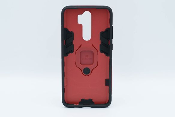 Чехол Transformer Ring for Magnet для Xiaomi Redmi Note 8 Pro black противоударный