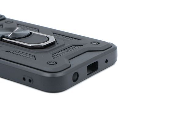 Чехол Camshield Serge Ring for Magnet Camo для Xiaomi Redmi A1+ black противоударный