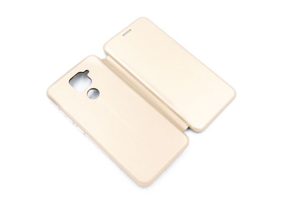 Чохол книжка Original шкіра для Xiaomi Redmi Note 9 gold