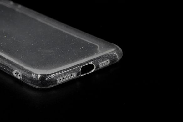 Чохол TPU Clear Sparkle (OPP) для iPhone 11 Pro Max