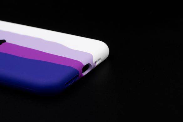 Силіконовий чохол Full Cover для iPhone 11 Pro Max Rainbow №6