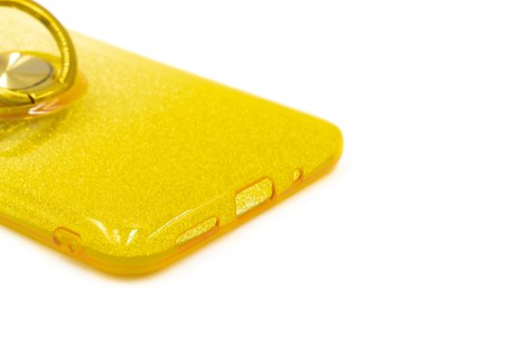 Силіконовий чохол SP Shine для Xiaomi Redmi 9C yellow ring for magnet