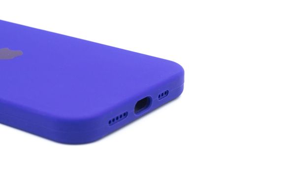 Силіконовий чохол Full Cover для iPhone 12 ultra violet Full Camera