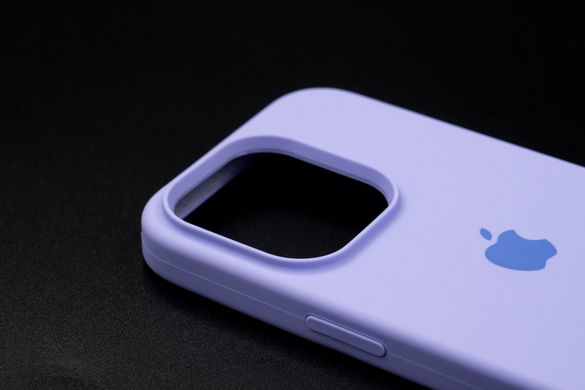 Силіконовий чохол Full Cover для iPhone 14 Pro lilac (dasheen)