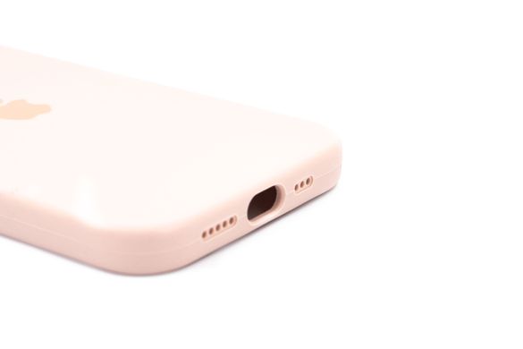 Силіконовий чохол Full Cover для iPhone 13 Pro pink Full Camera