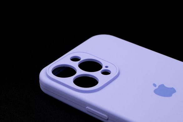 Силіконовий чохол Full Cover для iPhone 14 Pro Max dasheen Full Camera