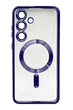 Чехол WAVE Metal Color with MagSafe для Samsung S25 FE deep purple Full Camera