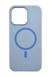 Силиконовый чехол Fibra OmniMag для iPhone 15 Pro sky blue