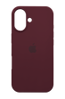Силиконовый чехол Full Cover для iPhone 17 plum