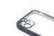 Силіконовий чохол Сlear для iPhone 11 black Full Camera з глянцовою окантовкою