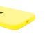 Силіконовий чохол Full Cover для iPhone 14 Plus neon yellow(69)