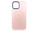 Чохол TPU+Glass Sapphire Mag Evo case для iPhone 12/12 Pro pink sand
