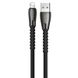 USB кабель HOCO U58 Core Lightning 1,2m black