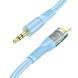 AUX-адаптер Hoco UPA25 Lightning 1m blue