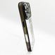 Чохол Fibra Bling Side edge для iPhone 17 Pro clear black Full Camera