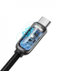 Кабель Baseus Display Fast Charging Type-C toType-C 100W 1m black