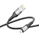 Кабель Ridea RC-US42 UltraStrong Micro 3A 1.2m black