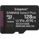 Карта памяти Kingston micro SDXC 128Gb Canvas Select Plus Gen3
