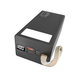 Power bank Ridea RP-D40L+ Phoenix40+ PD/QC 3.0 20W digital display+lamp 40000 mAh black