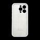 Силиконовый чехол Full Cover для iPhone 16 Pro Max white Full Camera