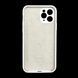 Силіконовий чохол Full Cover для iPhone 11 Pro white Fulll Camera