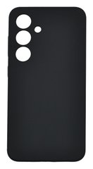 Силіконовий чохол Full Cover для Samsung S24 black (AAA) Full Camera без logo