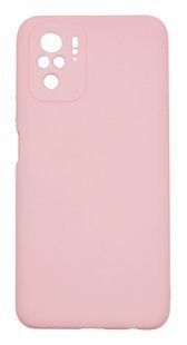 Силиконовый чехол SMTT для Xiaomi Redmi Note 10/Note 10S pink Full Camera