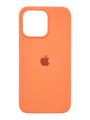 Силіконовий чохол Full Cover для iPhone 15 Pro Max papaya