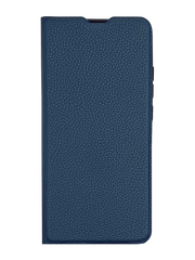 Чохол книжка FIBRA (рельєф) для Xiaomi Redmi Note 7/Note7Pro dark blue