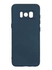 Силіконовий чохол Full Cover для Samsung S8 midnight blue Full Camera без logo