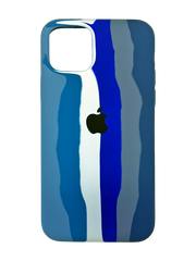 Силіконовий чохол Full Cover для iPhone 11 Pro Rainbow №1