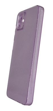 Силіконовий чохол Summer Vibe для Samsung A04 lilac Full camera