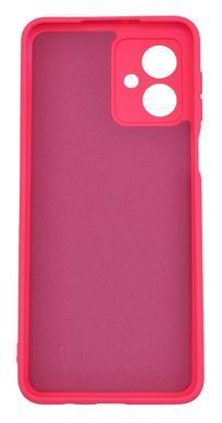 Силіконовий чохол Full Soft для Motorola G54 shine pink Full Camera