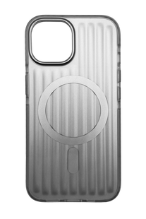 TPU чехол Ribbed Matte with MagSafe для iPhone 13/14 silver