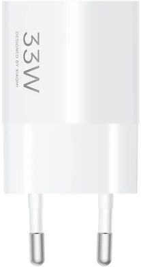 Мережевий зарядний пристрій Xiaomi 33W Nano Type-C (BHR087LEU) white