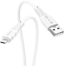 USB кабель Hoco X67 Micro 2.4A 1m white