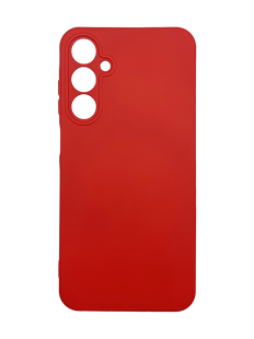 Силиконовый чехол WAVE Colorful для Samsung A25 red Full Camera (TPU)