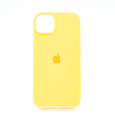 Силіконовий чохол Full Cover для iPhone 14 Plus yellow