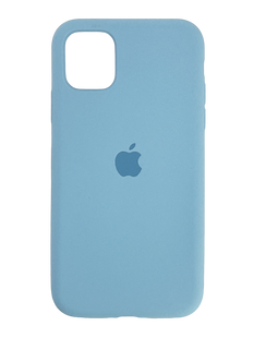 Силіконовий чохол Full Cover для iPhone 11 gray blue