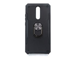 Чехол Serge Ring for Magnet для Xiaomi Redmi 8 black противоударный с магнит держателем